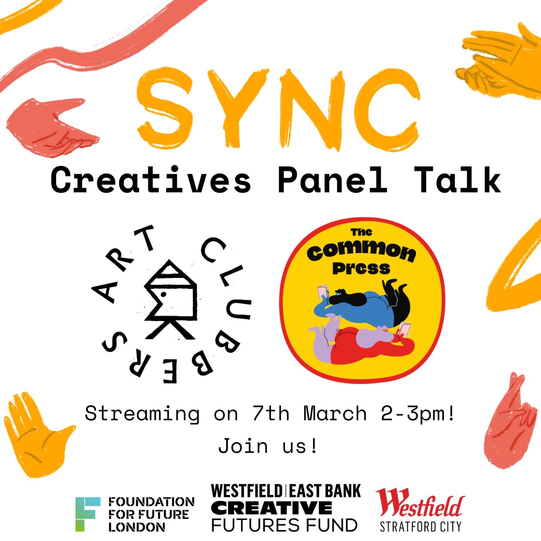 ❗CREATIVES PANEL TALK STREAMING TODAY❗ We will be streaming live today from The Common Press, Bethnal Green at 2pm - 3pm! Link to join: ow.ly/xovF50QNo1X #paneltalk #livestream #youtube #artpaneltalk #creativebusiness #artists