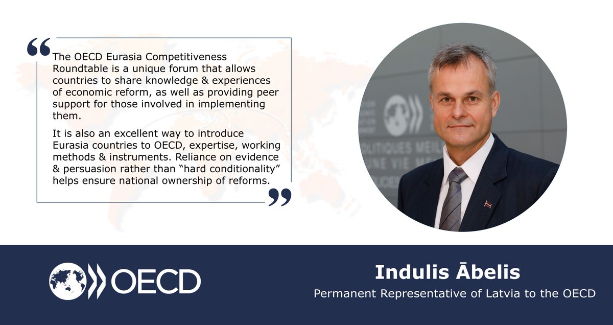 Today at the OECD Istanbul Centre - the OECD's 🗺️ global outreach hub - we bring together the OECD Regional Programmes to take stock and  share best practices among the Programmes.

Learn more about the OECD  #Eurasia Competitiveness Programme 📷oe.cd/Eurasia