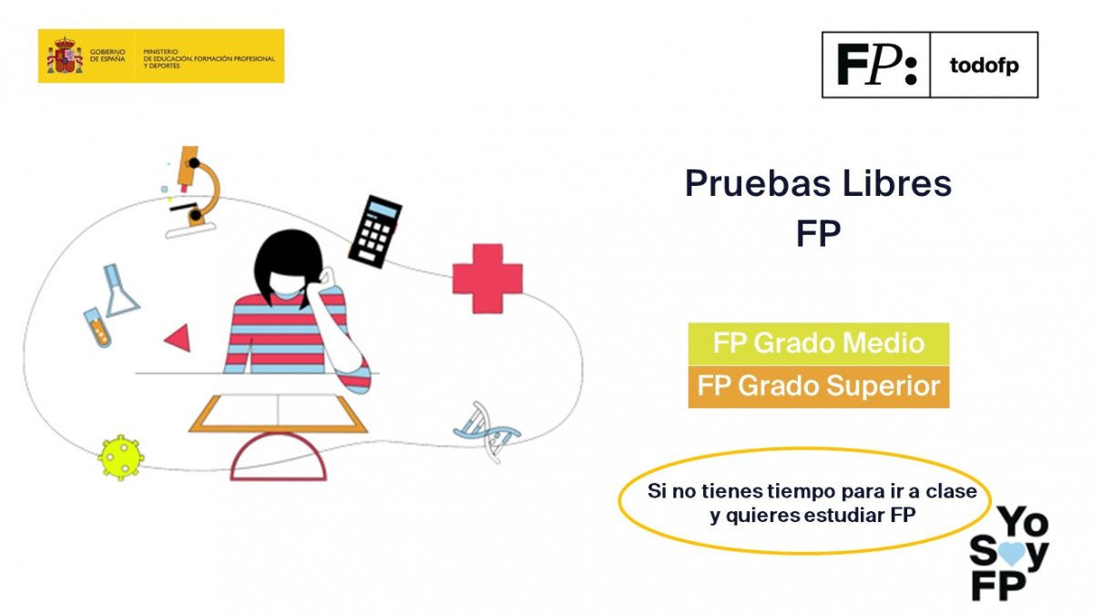 📢 ¿Quieres estudiar FP pero no tienes tiempo para asistir a clase? 
🔴 Infórmate sobre las pruebas libres de FP en #TodoFP #YoSoyFP
🔎 todofp.es/como-cuando-y-…