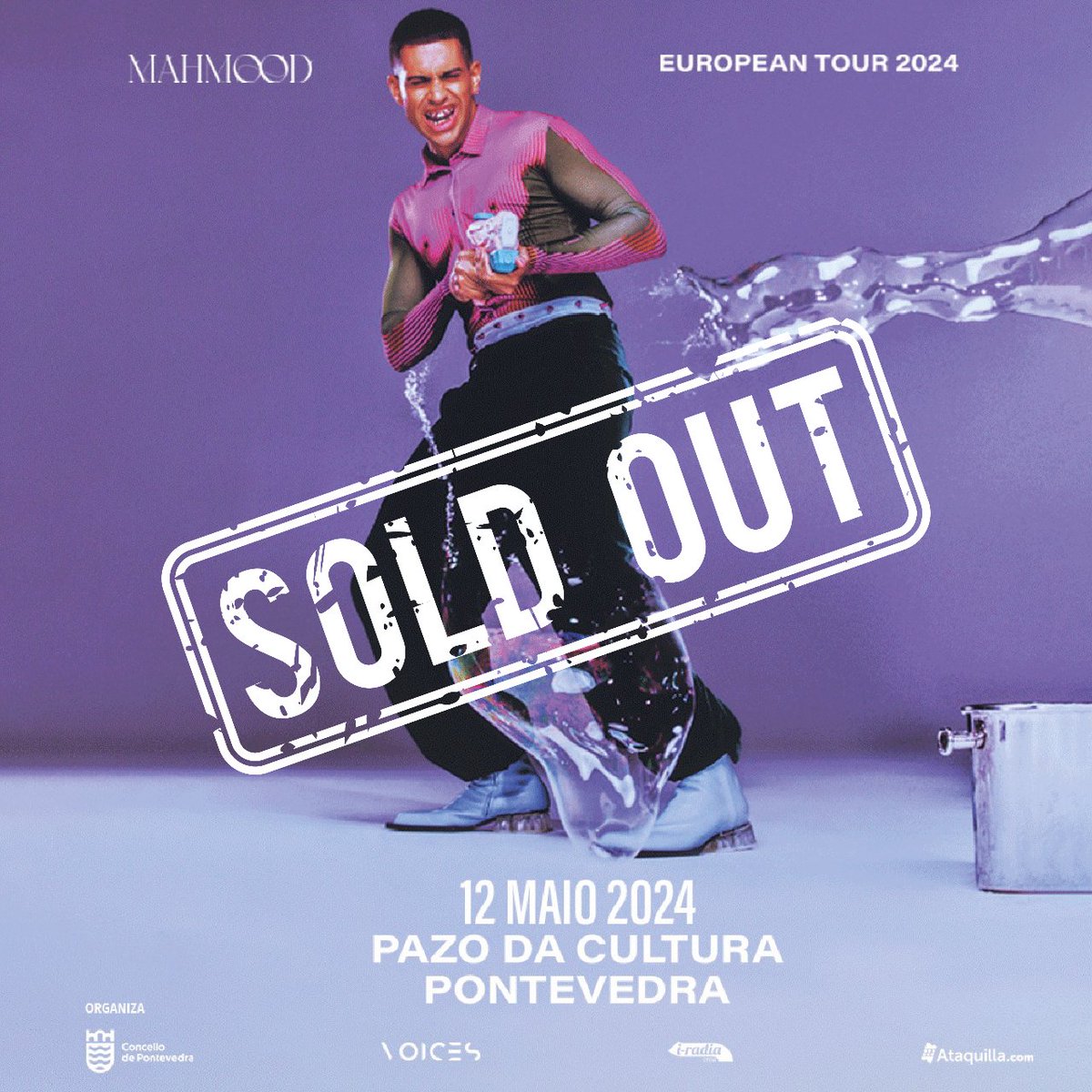 💥 ¡Mahmood cuelga el cartel de Sold Out! 💥

🙌 El artista italiano se subirá al escenario en #Pontevedra con todo el aforo vendido. ¡Y aún faltan más de dos meses para su concierto! 
.
#iradiacrea #concierto #musica #musicaendirecto #livemusic #Mahmood #conciertosgalicia