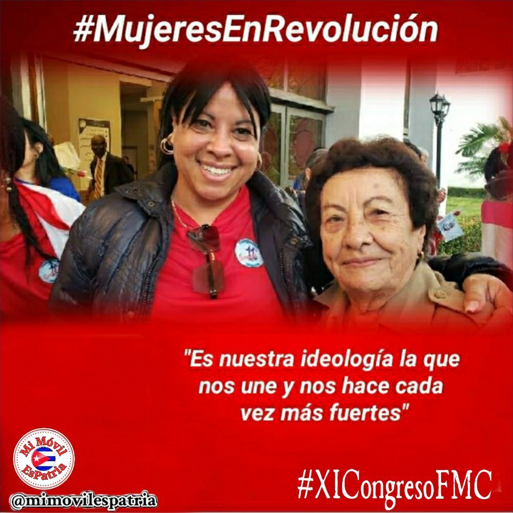 ¡Únete desde #MiMóvilEsPatria  al #XICongresoFMC! Durante este evento, discutiremos temas clave para el empoderamiento de las mujeres, la igualdad de género. Juntas podemos lograr un futuro más justo y equitativo para todas. ¡Te esperamos! #MujeresEnRevolución