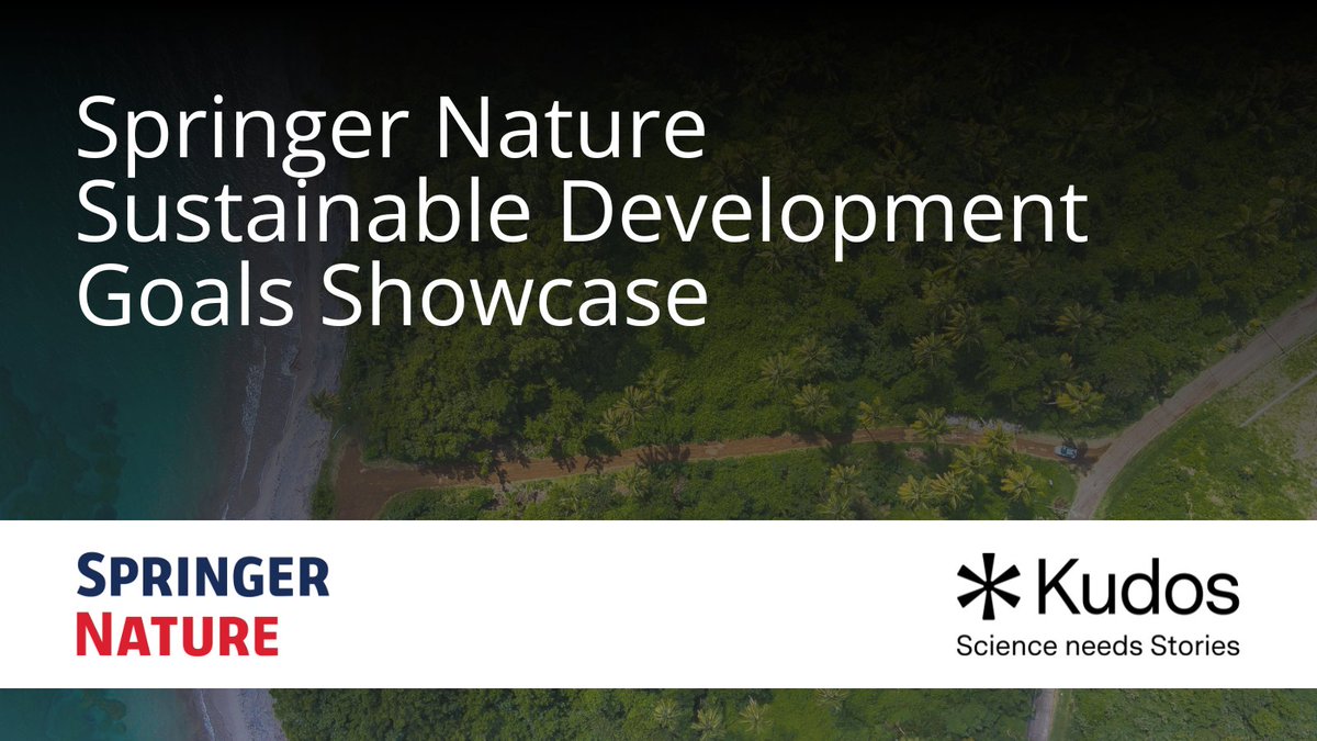 GrowKudos's tweet image. 💚 Introducing the @SpringerNature #SustainableDevelopmentGoals Showcase – featuring 20+ summaries of research articles and book chapters on key topics incl. #education, #climatechange, and #energy. 

hubs.ly/Q02mQPKB0 

@ConnectSDGs @UN_SDG #SDG #GlobalGoals