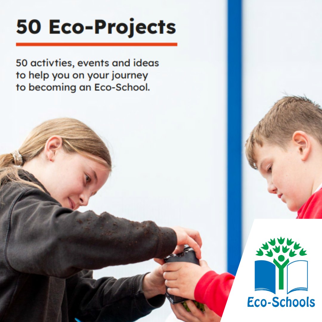 There's still plenty of time to add to your Eco-Schools' Green Flag application this academic year! Stuck for ideas? Login to your Eco-Schools' account and check out our 50 Eco-Projects resource for inspiration!