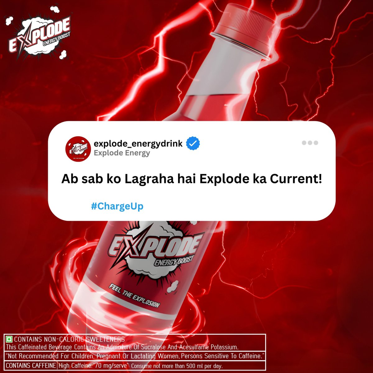 Say goodbye to feeling tired and hello to unstoppable energy! Fuel your day the right way with Explode Energy Drink. Try it now and experience the difference! 💪 

#PowerUpWithExplode #UnstoppableEnergy
#energydrink #energy #explodeenergydrinks #drink #fitness #bangenergy