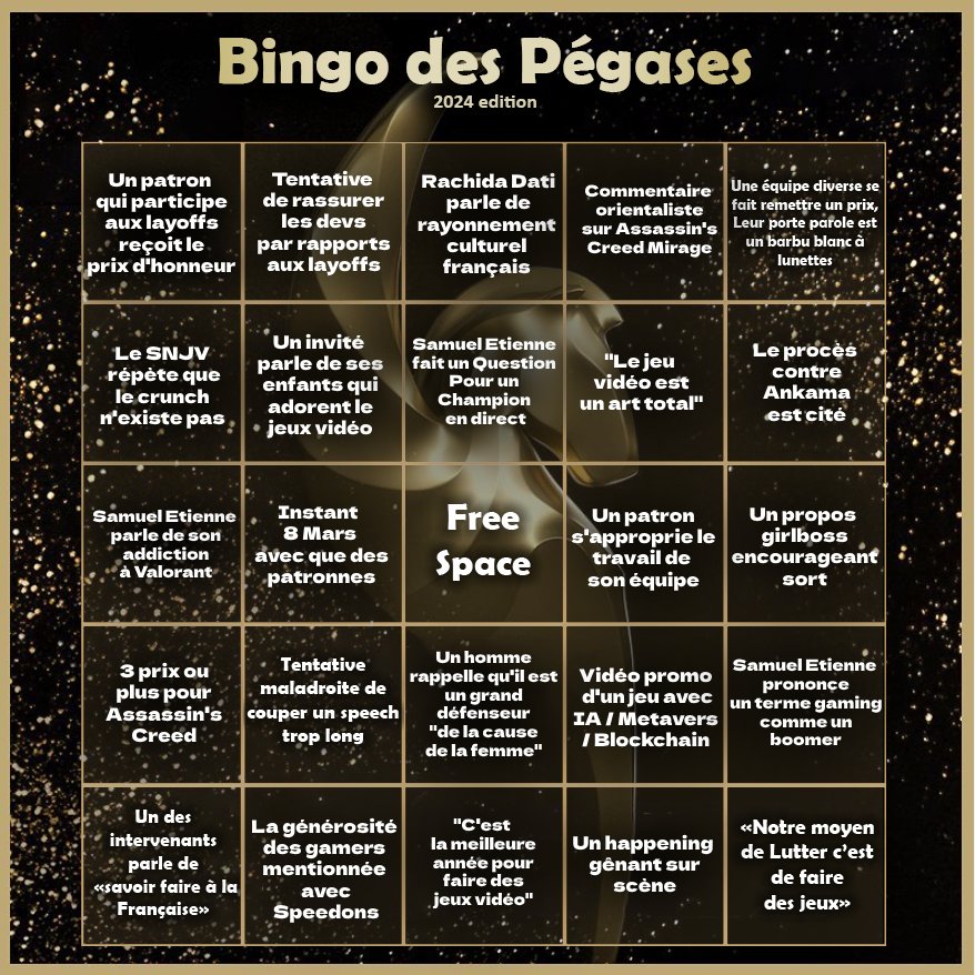 Allez on en a fait un avec les copains en reprenant pas mal de ceux d'en dessous quand même !