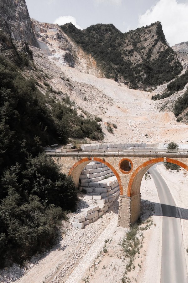 Journey to the heart of Carrara marble quarries in Tuscany, Italy. 🇮🇹 Witness the birthplace of timeless elegance!❤️ 

#CarraraMarble #Tuscany #ItalianElegance