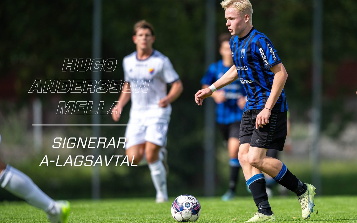 siriusfotboll's tweet photo. 2️⃣0️⃣2️⃣6️⃣ – den blåsvarta resan fortsätter för Hugo! https://t.co/FnEQ7Axuim
