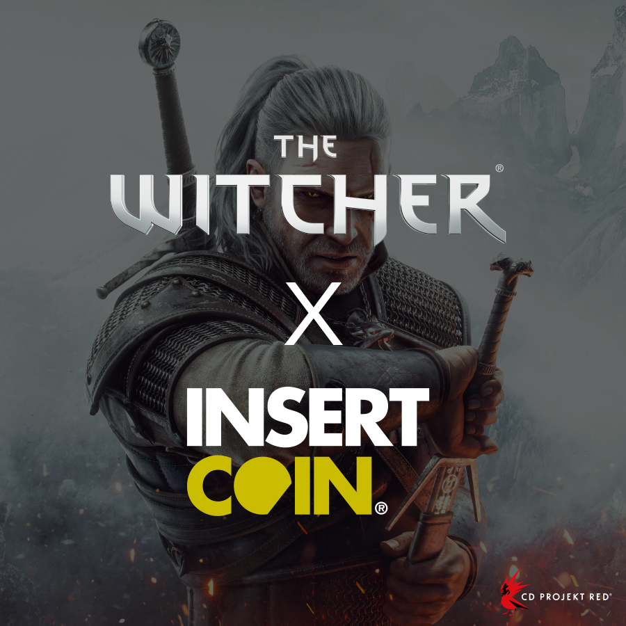 Medallion's humming. Place of top notch new merch gotta be... Prepare for gear worthy of The Witcher, courtesy of @InsertCoinTees, heading your way soon! 🐺 The Witcher x Insert Coin