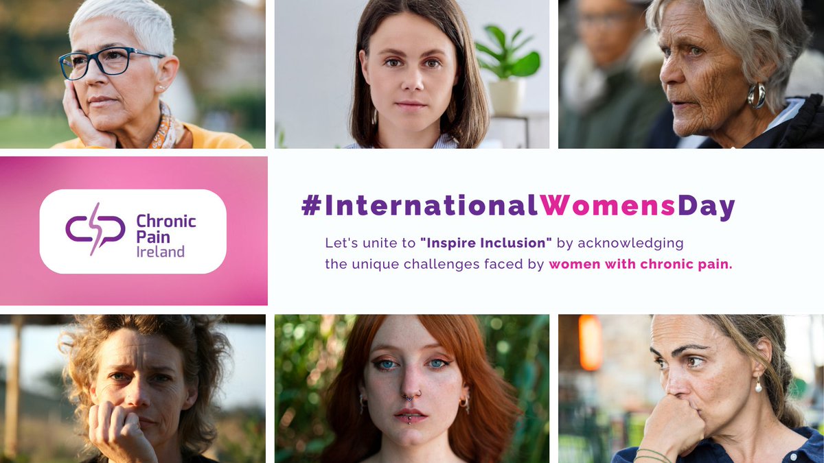 ChronicPainIRL's tweet photo. #InternationalWomensDay Let's spotlight women with #ChronicPain. Their fight is often unseen in equity talks. Let's #InspireInclusion by advocating for equitable care &amp; celebrating their resilience. Together, we can bridge gaps in understanding &amp; support #IWD2024 #EquityAndHealth https://t.co/7f54pGn69y