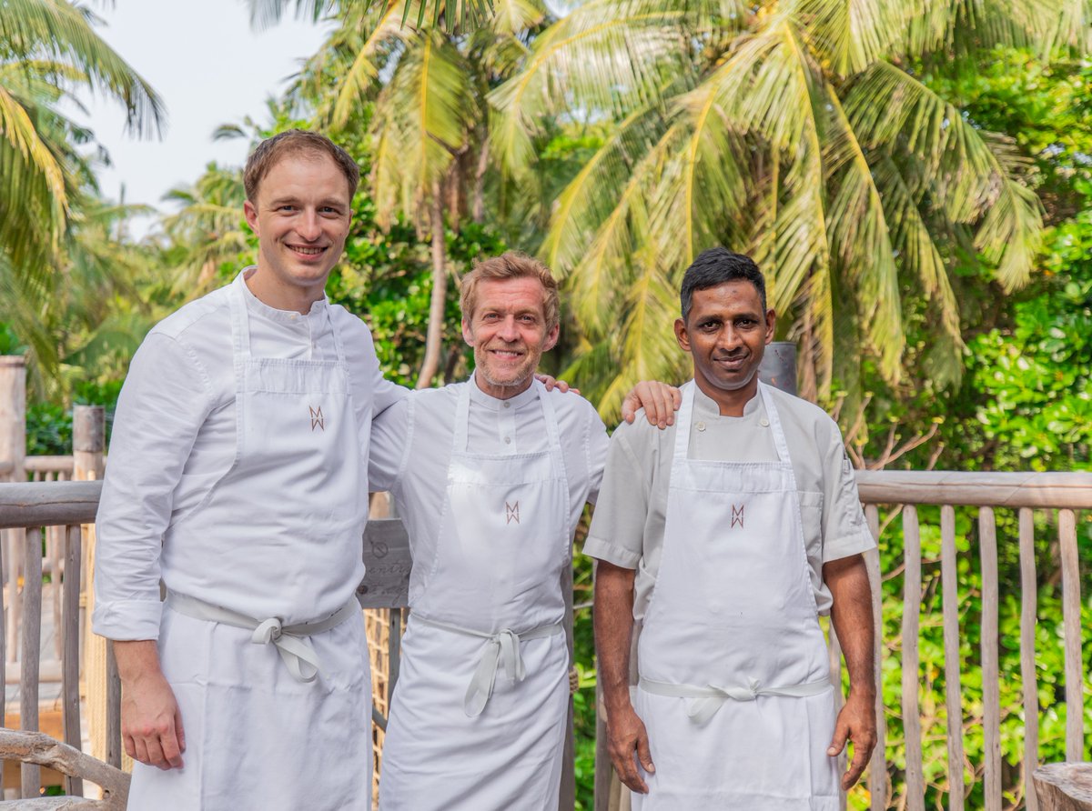 Our zipline restaurant Flying Sauces at #SonevaFushi has welcomed Michelin-starred chef, @MichaelWignall_ of The Angel for an exciting residency with a menu that celebrates Maldivian ingredients and the freshest produce from our organic gardens. #DiscoverSoneva #ExperienceSoneva