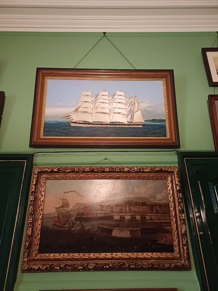 Its very special when people find the personal connections with the heritage and stories we share. Wonderful session with Sporting Memories group at #trinityhouseleith yesterday where one man found a model of a ship he had sailed on 🌊🌊⚓️@histenvscot