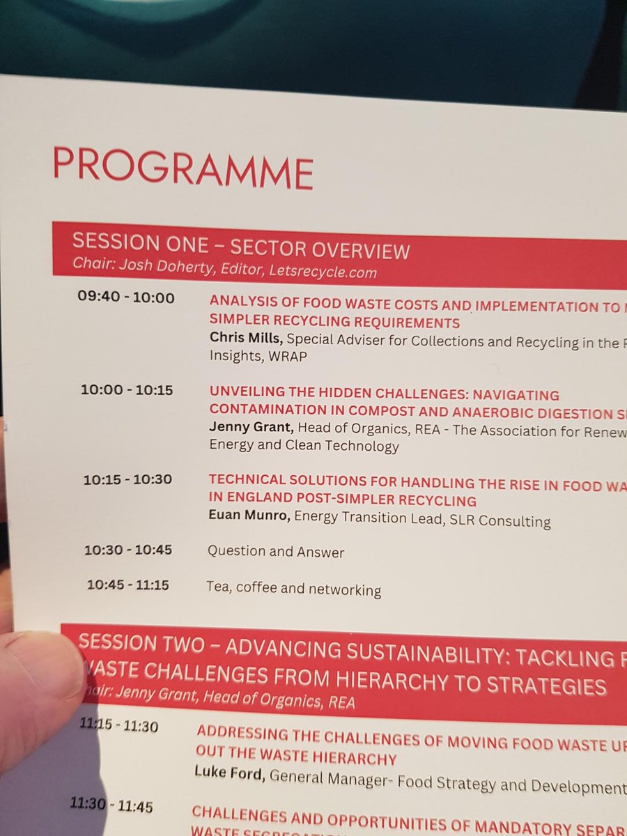 The National Food Waste Conference, London has begun. ISL's Stuart Henshaw in attendance to contribute to the discussion on the opportunities & challenges that #foodwaste presents @LARACspeaks @LGAcomms #localgov #wastemanagement