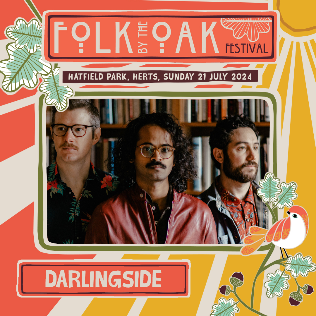 🌟#10 of 13 – Line-Up in our New Look! Sometimes that rare thing occurs when vocal harmonies have a special chemistry & charm that sets songs alight. @darlingside have this in abundance, perfect for a sublime afternoon Main Stage set!👏