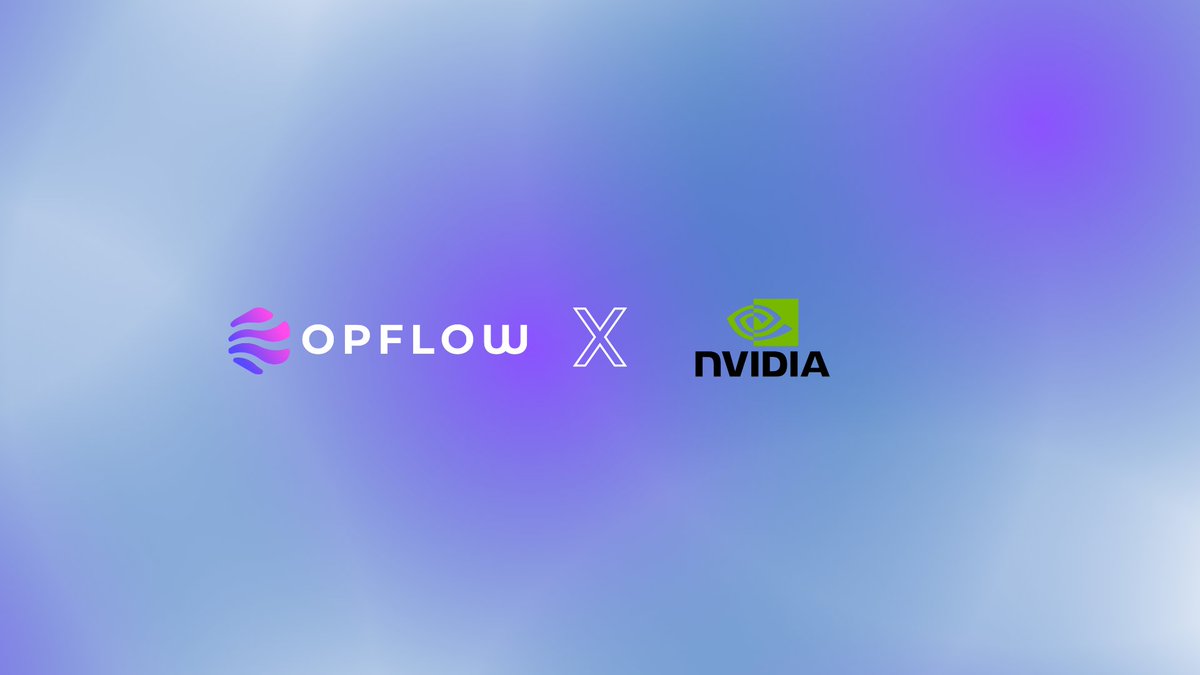 theopflow's tweet image. OpFlow is collaborating with the NVIDIA Developer Program to help advance AI and rendering technologies. The partnership pairs OpFlow’s cloud computing skills and AI services with NVIDIA’s own advanced resources and technologies.