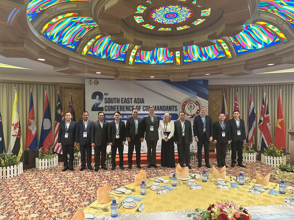 Major General Andrew Roe recently attended the 2nd South East Asia Conference of Commandants, held in Brunei. The conference is co-hosted between the Defence Academy UK and the Defence Academy Royal Brunei Armed Forces. Read more👉ow.ly/MCJ350QNpzQ