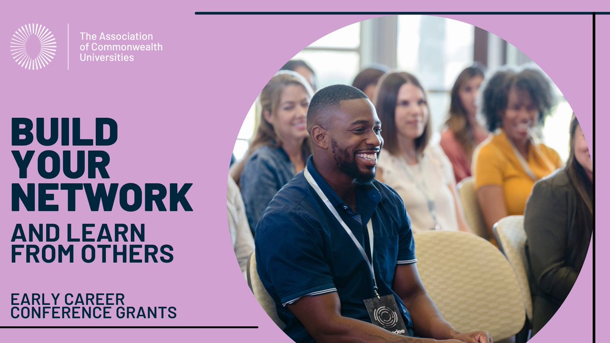 Applications are now open to #ACUMembers! 

For emerging academics, taking part in conferences can have a profound impact on their career. It's a chance to share research, learn about their field, and build professional networks.

Apply here by 23 April: bit.ly/3oGrhYE