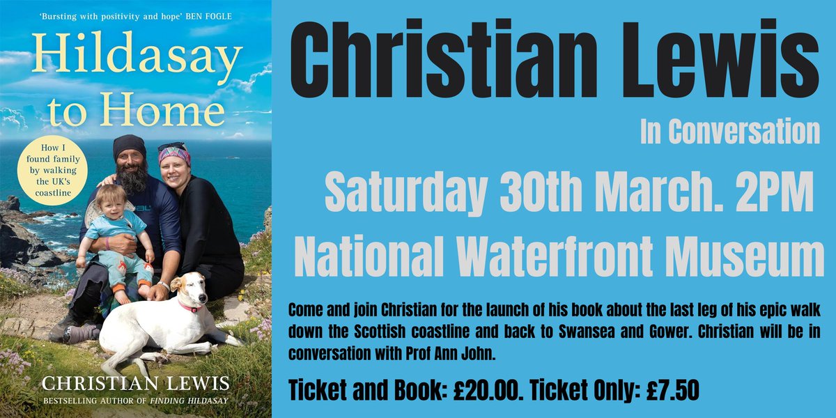 Back by popular demand! @chriswalksuk Tix and info - shorturl.at/zBC14