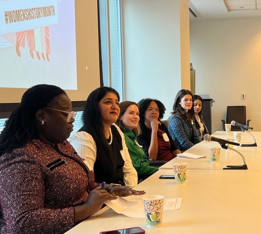 For Women’s History month, it was an honor joining these talented leaders to discuss perspectives on women in the law. Thanks to @seyfarthshawLLP and @atlantabar for hosting us. @joycegistlewis