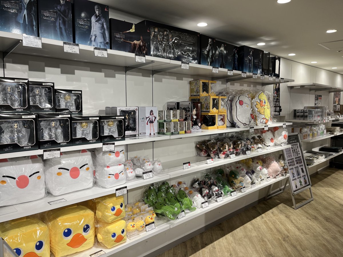 Genki_JPN's tweet photo. Final Fantasy VII Rebirth special store in Shibuya! #FF7R https://t.co/0RUYPh7N0x