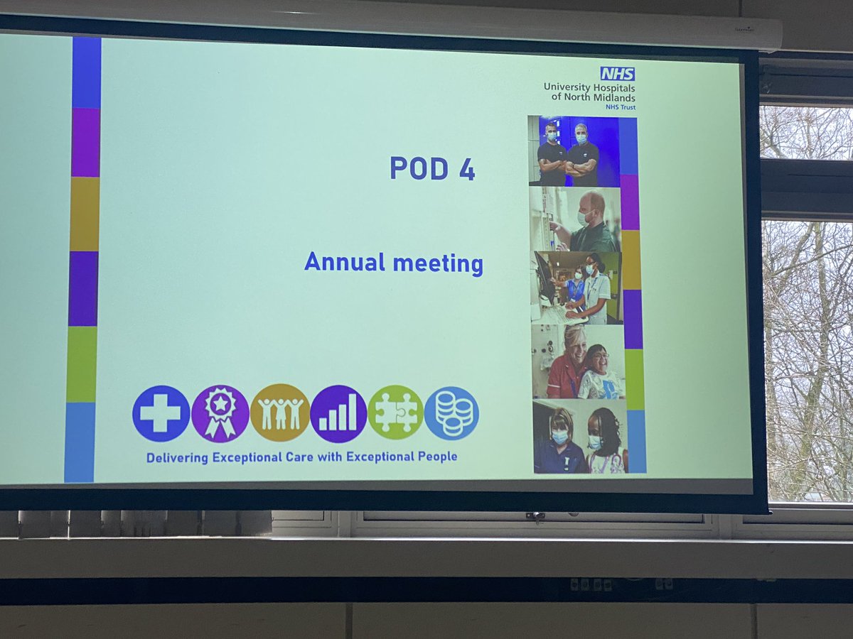 We have heard from all our pods this morning listened to their successes and challenges, lots of discussion but overwhelmingly the pride the staff have in their profession and their workplace @UHNM_NHS @keptlett_uhnm @KayakCJThompson @SandraBarring12