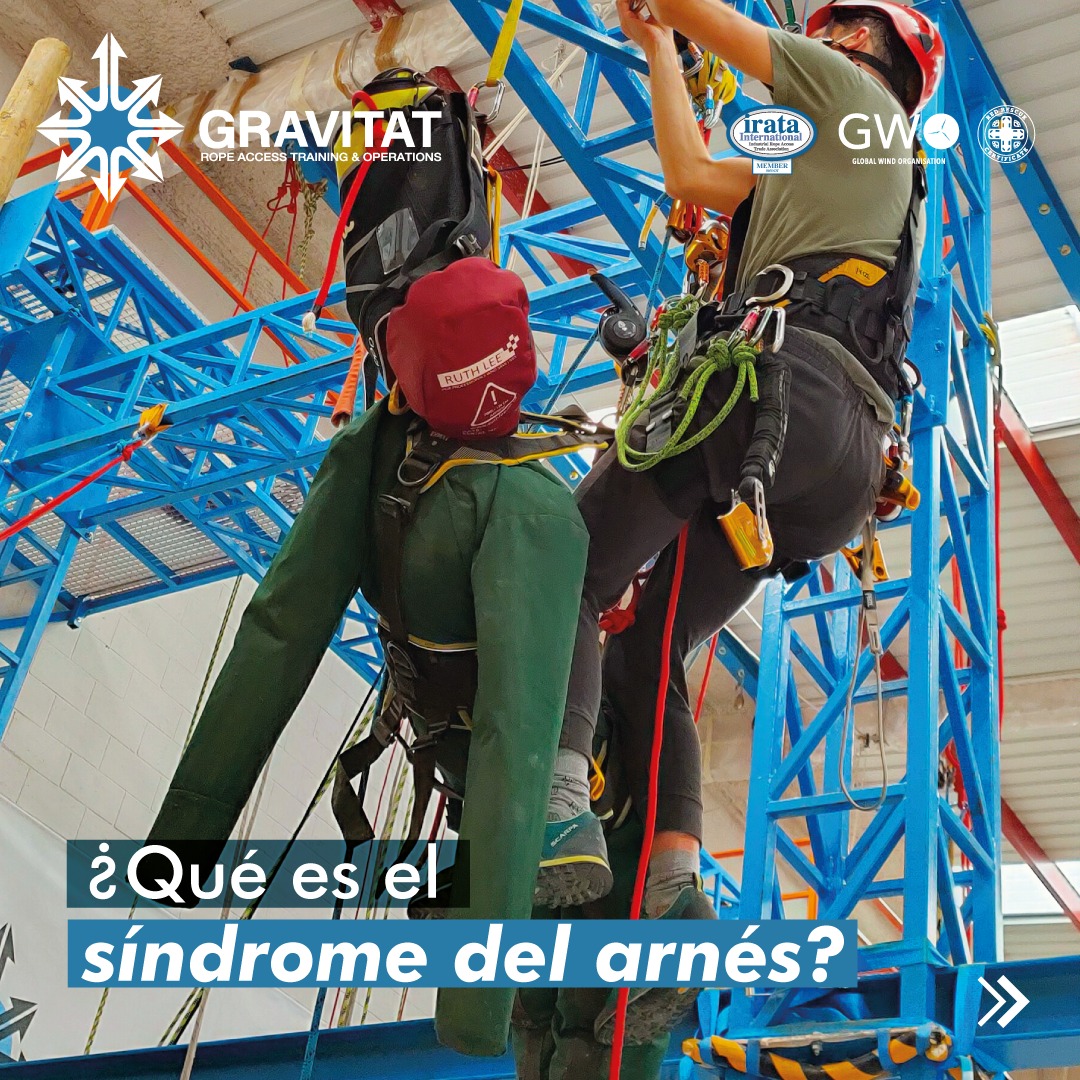 gravitatSL's tweet photo. 🚨¡Prevenir el síndrome del arnés es crucial en trabajos en altura! 🚧 Ajusta tu arnés correctamente y sigue estas recomendaciones en caso de caída. 

Trabajar en parejas de dos maximiza la seguridad. https://t.co/OXA5YlXpi4
