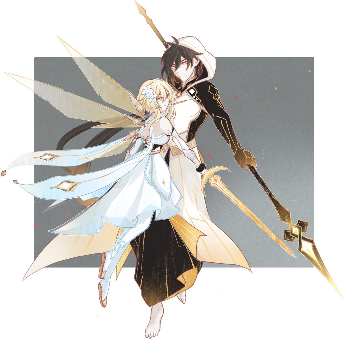 HanataKN's tweet photo. #鍾蛍 #ZhongLumi 🔶✨ https://t.co/H8ehyXsSiP