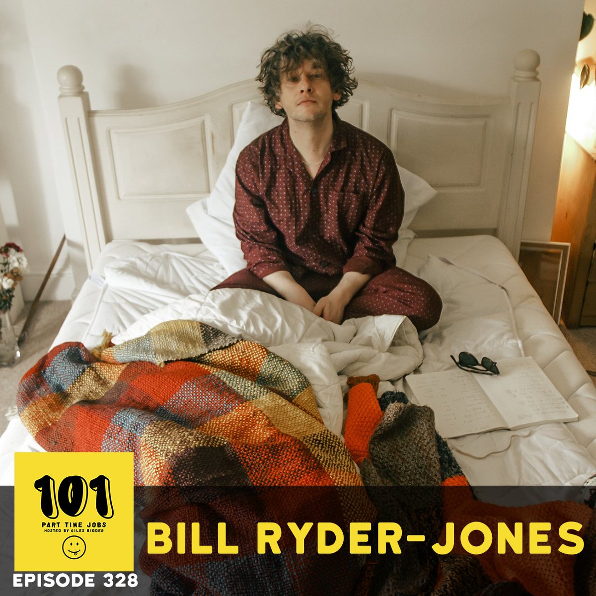 One of today's great songwriters, Bill Ryder-Jones talks writer's block, pub communities and producing. His excellent new album Iechyd Da is out now on Domino. Listen to the episode at linktr.ee/101parttimejobs Photo: Marieke Macklon