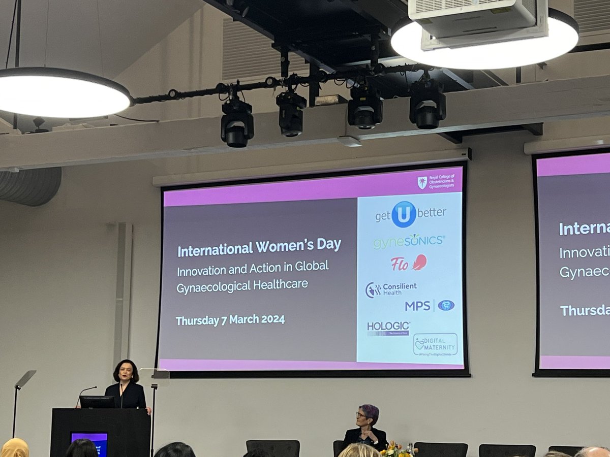 Great to be <a href="/RCObsGyn/">RoyalCollegeObsGyn</a> to be discussing innovation for #InternationalWomensDay lead by our President <a href="/RaneeThakar/">Ranee Thakar</a> so many vitally important issues for improving women’s health in the UK and globally