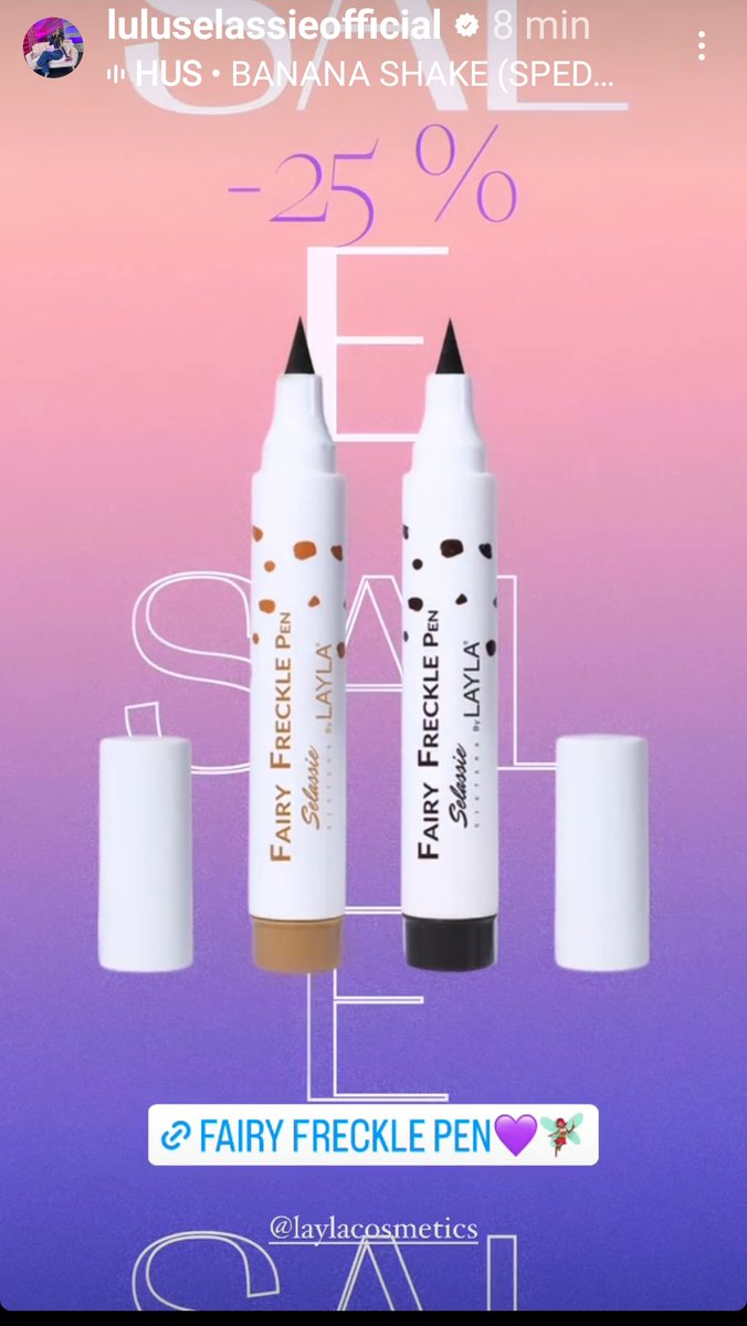 francaruberto56's tweet photo. #fairylu
#luluselassieofficial
#laylacosmetics
Ecco la FAIRY FRECKLE PEN della nostra Fatina π§ββοΈ in saldo -25% affrettiamoci se vogliamo avere lentiggini alla LulΓΊ che rende ogni trucco leggero e fresco. ππ§ββοΈππ§ββοΈππ§ββοΈππ§ββοΈππ§ββοΈππ§ββοΈ https://t.co/9AsPl4BSNO