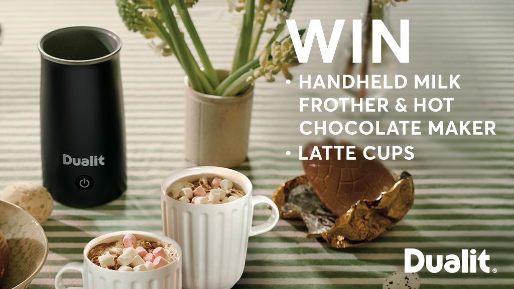 Enter our latest prize draw to #WIN a Dualit Milk Frother &amp; Hot Chocolate Maker!
This is a multi-platform draw and can be entered on Facebook, X and Instagram as separate entries. Follow <a href="/HughesDirect/">Hughes</a> &amp; repost to apply on X.
Ends 13/03/24, T&amp;Cs apply - hughes.co.uk/prize-draw