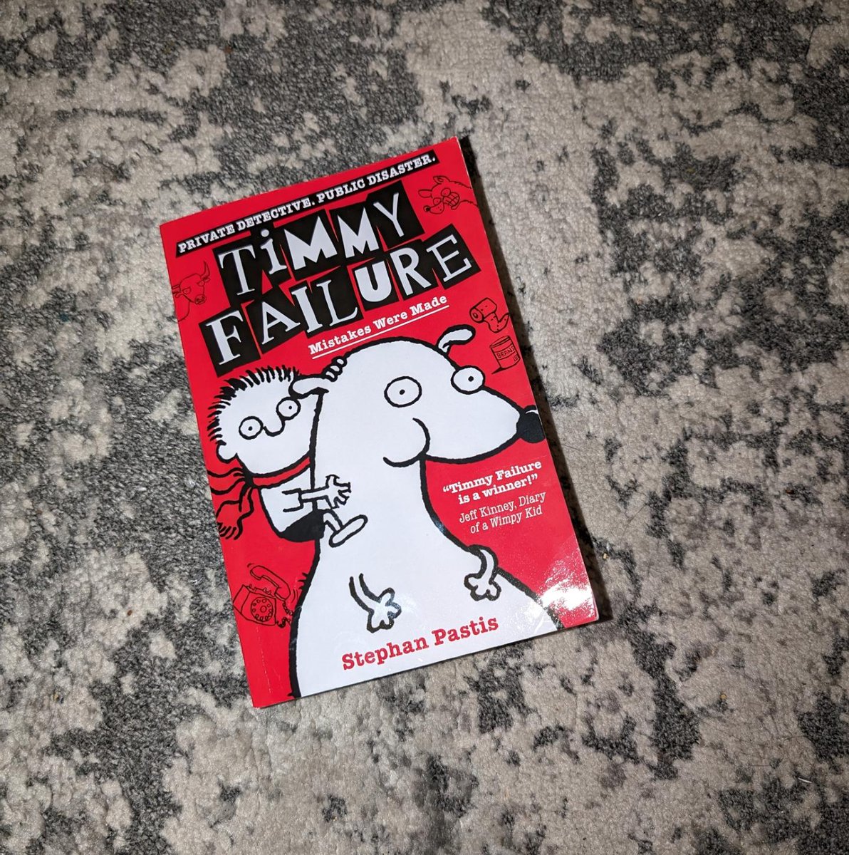 #WorldBookDay2024 Timmy Failure by <a href="/stephanpastis/">Stephan Pastis</a> 💖🐻‍❄️🧣📚