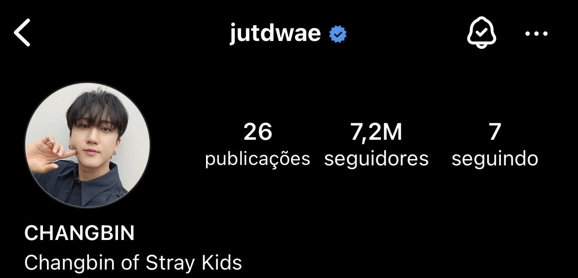#INFO | 07.03.24

A conta do Changbin no Instagram alcançou 7.2M de seguidores.

Caso você ainda não siga ele, corre lá 🗣️

#StrayKids #스트레이키즈 #Changbin #창빈 <a href="/Stray_Kids/">Stray Kids</a>