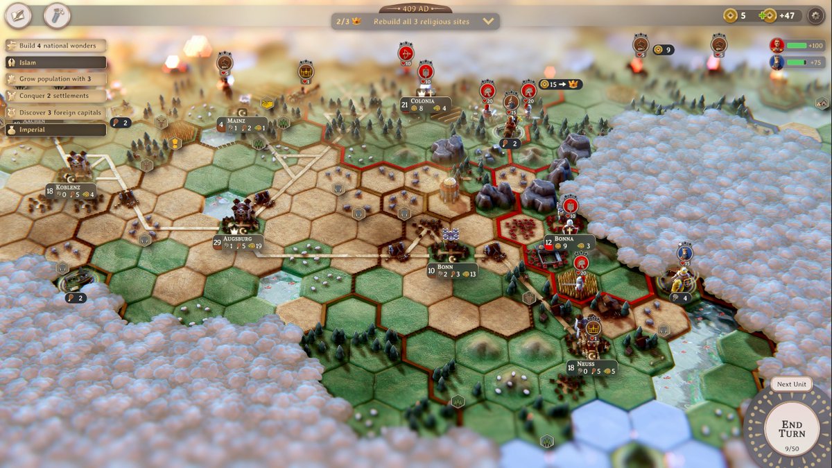 @blowfishstudios Hi! Happy #TurnBasedThursday and thank you for hosting! Play out dynamic campaigns in our medieval strategy game: Yield! Fall of Rome. Demo is available on Steam!