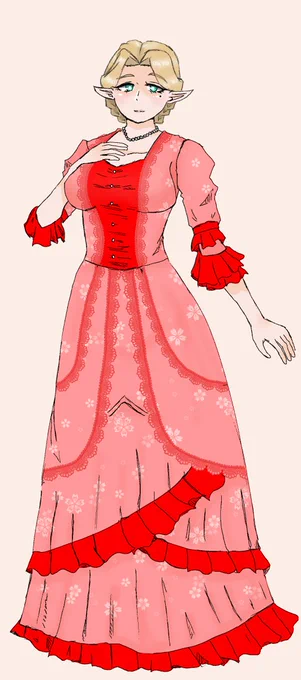 #TLを素立ちでいっぱいにしようこっちに上げられる最近の絵は概ね立ち絵。 