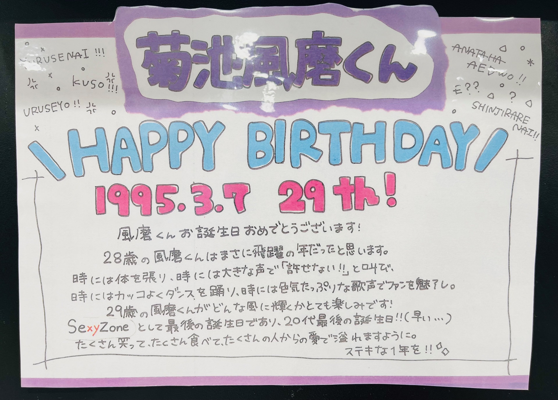 The Birthday 写真集　おまけフライヤー付き The Birthday 写真集 おまけフライヤー付き