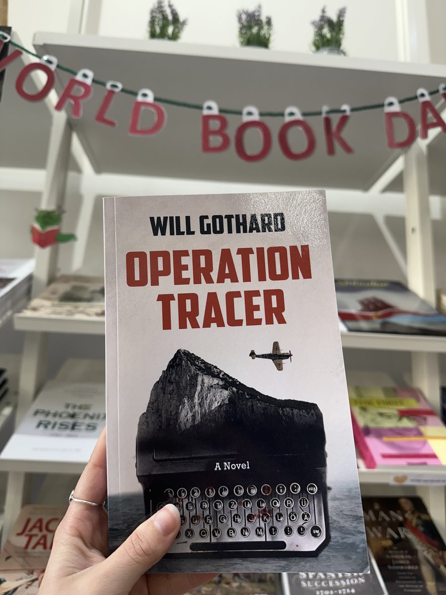 HAPPY WORLD BOOK DAY📚📚 'Operation Tracer' by Will Gothard. Inspired by the actual events of an audacious British Naval Intelligence mission, this WWII espionage adventure keeps you guessing until the final chapter. tinyurl.com/267p34d4