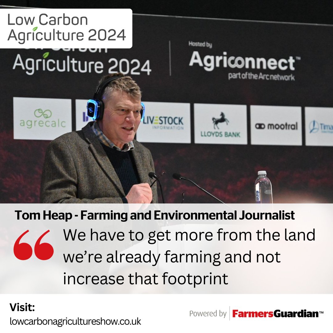 Another exciting day at the @lowcarbonagri show 🙌 Tom Heap from @BBCCountryfile took to the floor. Find out more about the event ⬇️ lowcarbonagricultureshow.co.uk #lowcarbonagricultureshow #LCA24 #farming #agriculture