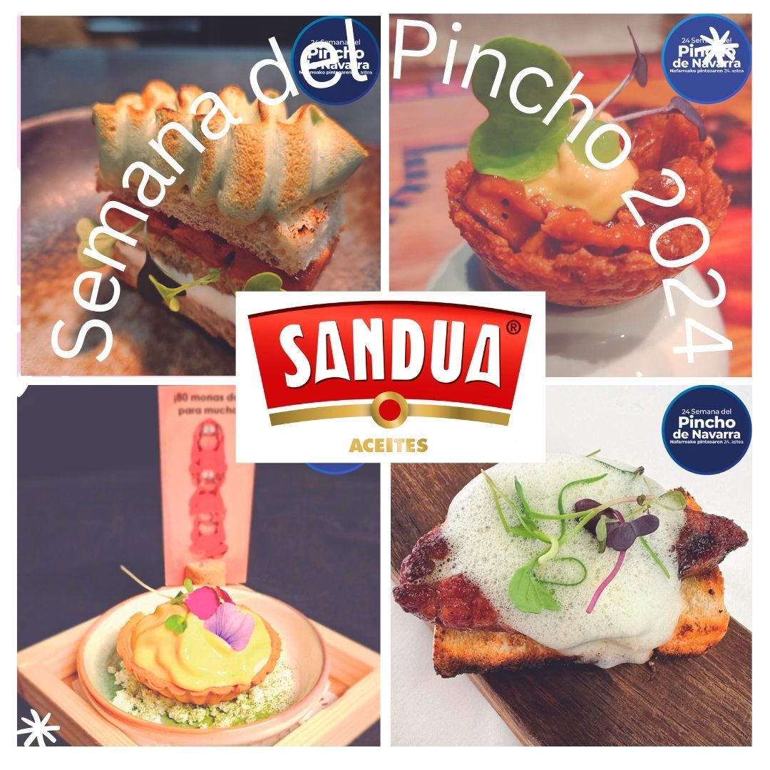 Mañana comienza la Semana del Pincho de Navarra, el evento gastronómico por excelencia de nuestra comunidad, que cuenta por supuesto con la colaboración de Sandúa. Un placer para los sentidos y planazo para el finde!😊  #sanduaconlahostelería n9.cl/fb2h0