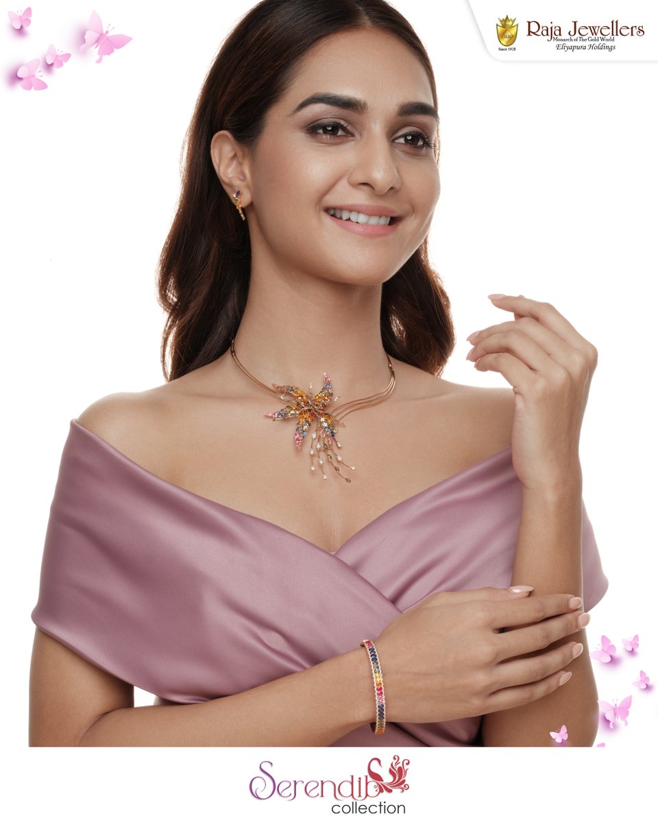 Because being a woman is about embracing your colors and letting your true self shine!
Enhance Your Inner Beauty with 𝑺𝒆𝒓𝒆𝒏𝒅𝒊𝒃 Exclusive Jewellery Collection.
Raja Jewellers - By Eliyapura Holdings.
Web: rajajewellers.com
Head office and main showroom, Bambalapitiya