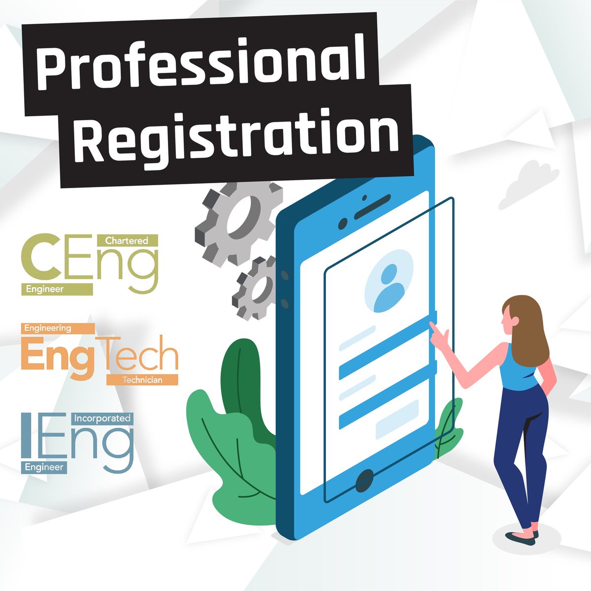 Interested in becoming Professionally Registered with the Engineering Council? Please join our Professional Registration Webinar to find out more information on applying to become CEng, IEng, and EngTech. Click here to register your interest -bit.ly/42WobEt