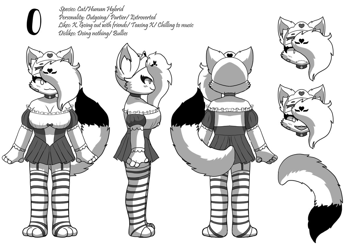 Another Gorgeous O ref sheet Done For Old client
Dm me to discuss commission's