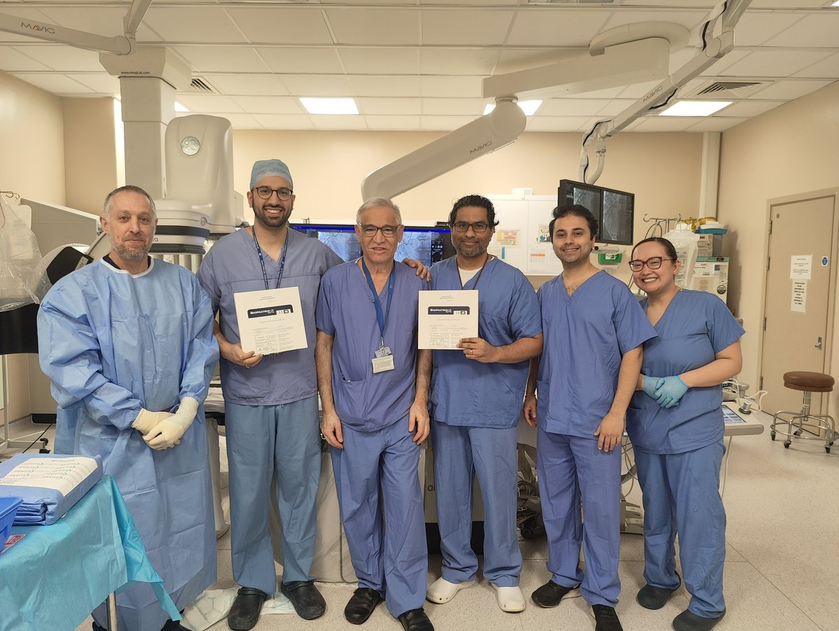 SyedYNaqvi1's tweet image. We have enrolled our first patient into the #Biosensor Biomatrix Alpha Long Stent Study. Great to have the longer length options with this superb stent platform. @DrRaghavBhatia @bubyruss

#MedTwitter 
#CardioTwitter