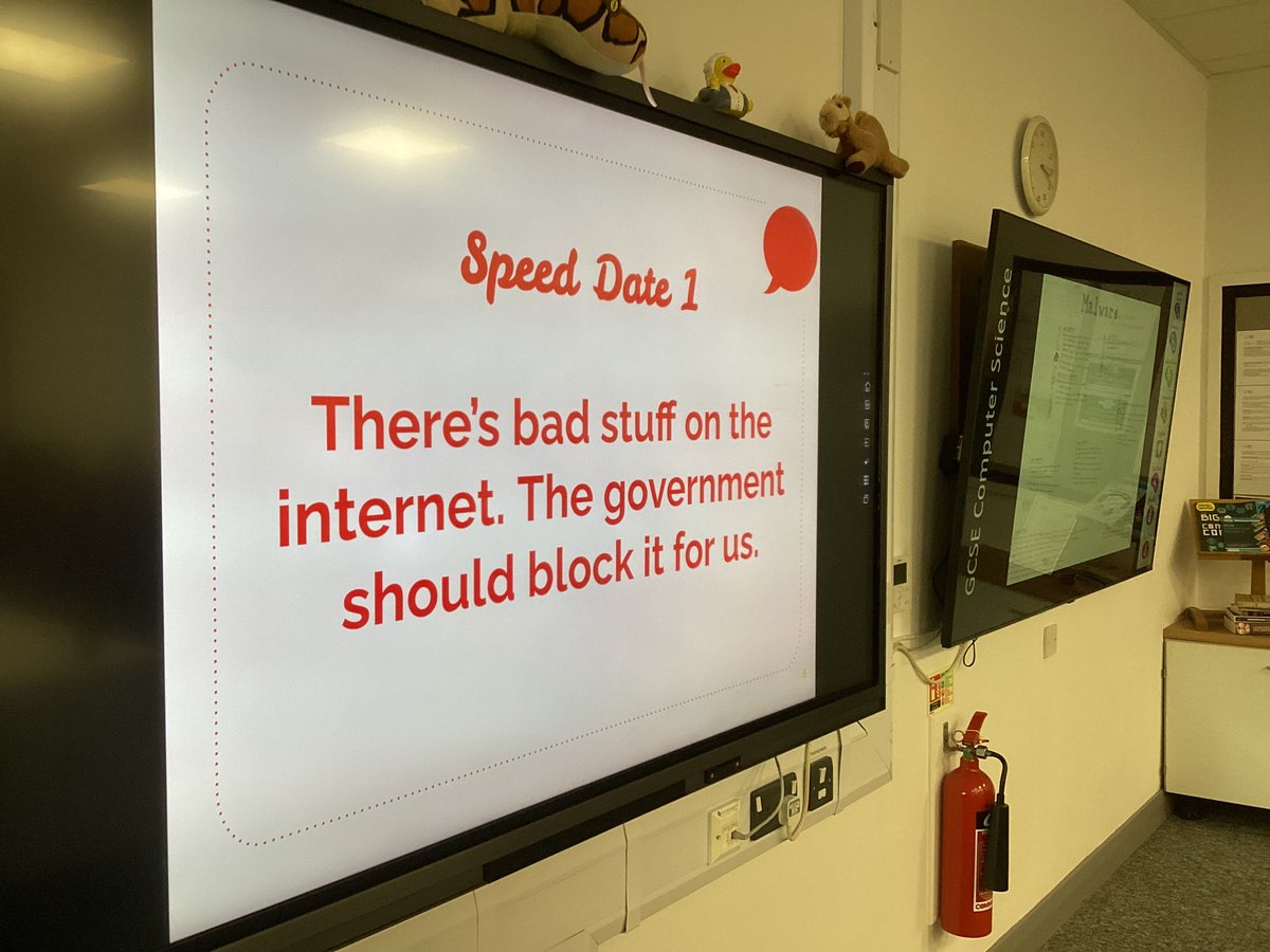 BGSICT's tweet photo. #BGSYear7 are delving into Computer Ethics.
They had some lively debates over who should control the internet, what a driverless car should do, and the privacy of their data with smart devices.
@BedfordGirlsSch @BGS_Years7and8 #BGSComputerScience https://t.co/fz9vlAElpM