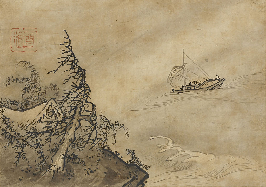 Tempest, by Sesson Shukei.