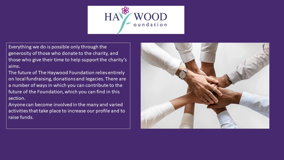 The goal of  the Haywood Foundation, is to improve the health and wellbeing of people with arthritis and related conditions and their carers living in our local community.
haywoodfoundation.org/get-involved/
#ChronicPain #Arthritis #musculoskeletalhealth #IWD2024