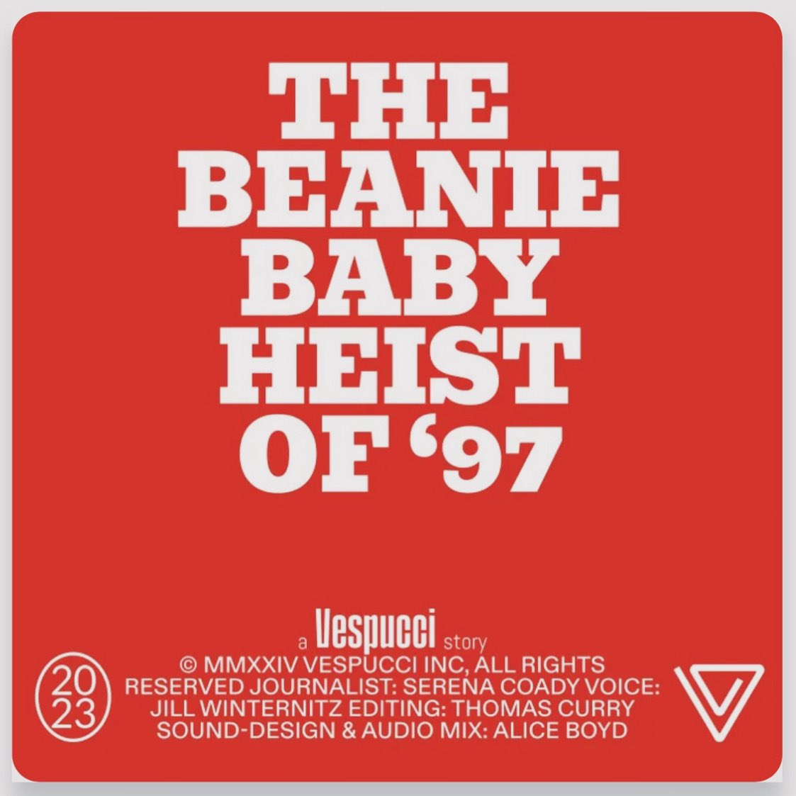 Once upon time I was a keen Beanie Baby collector, so you can only imagine how fun it was to narrate this latest episode of the Paperless Podcast by <a href="/Vespuccigroup/">Vespucci</a> 🎙️ 

Listen wherever you get your podcasts…
