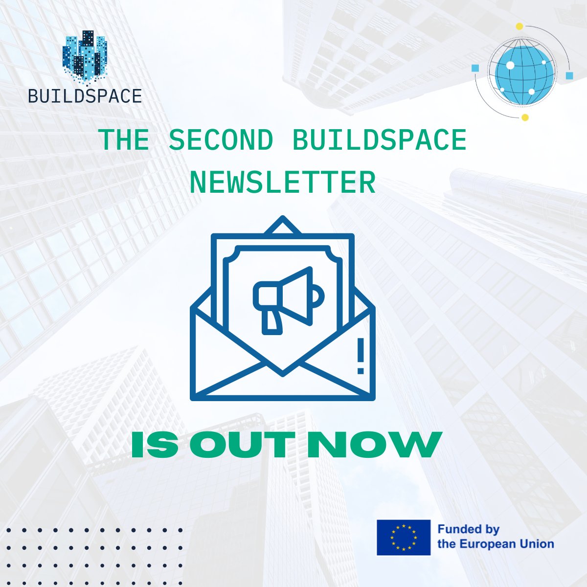 📢 Our latest BUILDSPACE Newsletter is now live! ✉️📬 Uncover the latest developments in the project and get a glimpse of what's on the horizon. If you haven't subscribed yet, you can find our newsletter here:buildspaceproject.eu/media-resource… Don't miss out! #BUILDSPACEProject