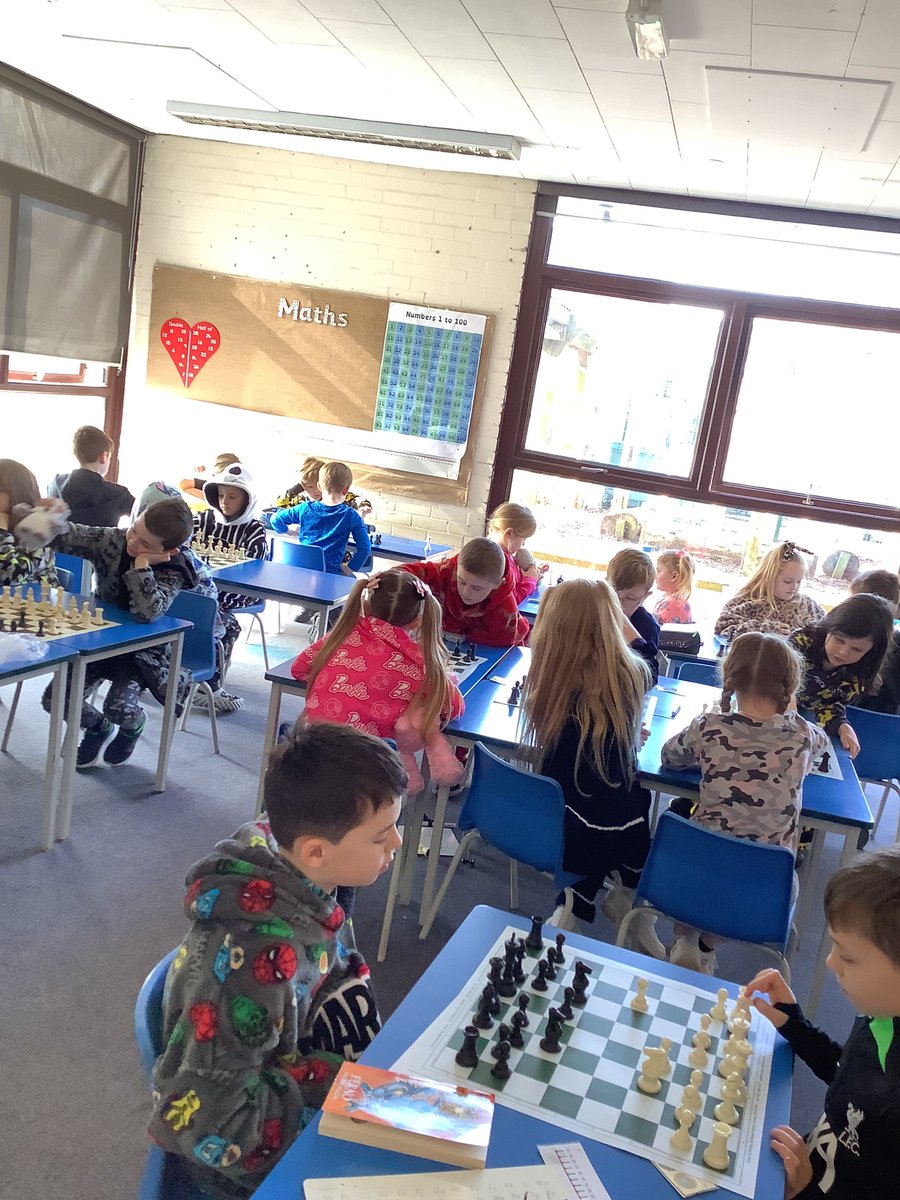 Because how else would you play chess? #WorldBookDay #gpsreading