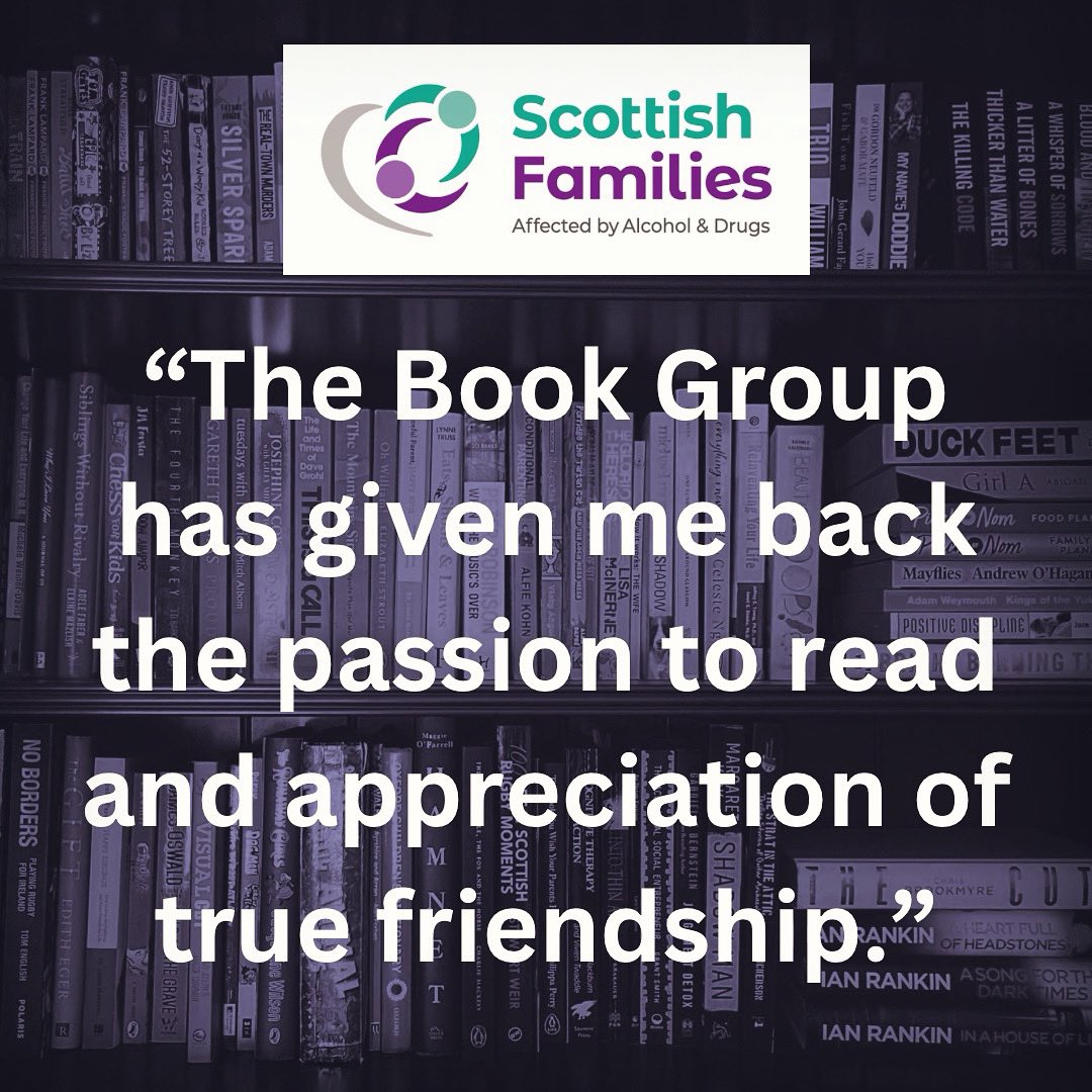 LenaSFAD (@lenasfad) on Twitter photo Celebrating #WorldBookDay by highlighting the impact of our book group. A brilliant group that offers #connection and the opportunity for #selfcare every month for people affected by someone elseās alcohol and/or drug useā¤ļø <a href="/ScotFamADrugs/">Scottish Families Affected by Alcohol and Drugs</a> <a href="/SFADForthValley/">Scottish Families in Forth Valley</a> <a href="/cshscp/">Clackmannanshire & Stirling HSCP</a> <a href="/FalkirkHSCP/">Falkirk Health and Social Care Partnership</a> Celebrating #WorldBookDay by highlighting the impact of our book group. A brilliant group that offers #connection and the opportunity for #selfcare every month for people affected by someone elseās alcohol and/or drug useā¤ļø <a href="/ScotFamADrugs/">Scottish Families Affected by Alcohol and Drugs</a> <a href="/SFADForthValley/">Scottish Families in Forth Valley</a> <a href="/cshscp/">Clackmannanshire & Stirling HSCP</a> <a href="/FalkirkHSCP/">Falkirk Health and Social Care Partnership</a>
