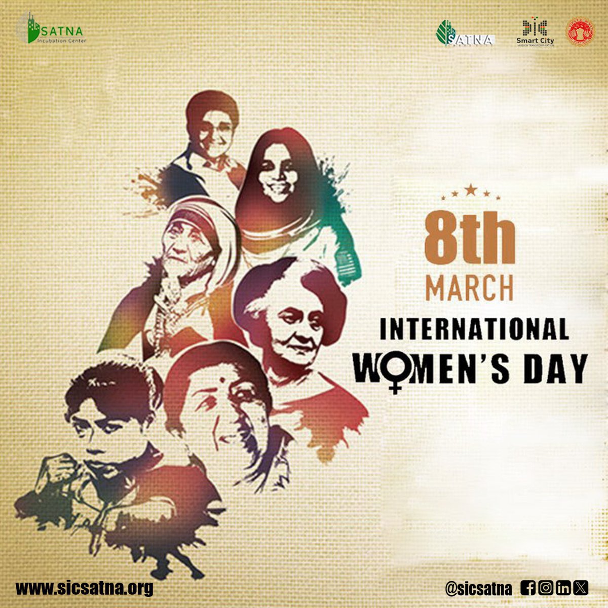 Happy International Women's Day! 

Satna Incubation Center sends warm wishes to all the phenomenal women who make our community thrive.

#SmartCityIncubationCenter #SatnaIncubationCenter #SICSatna #Satna #IncubationMasters #IM